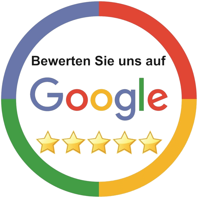Ihre Zufriedenheit ist unser Ziel! Bewerten Sie uns auf Google.