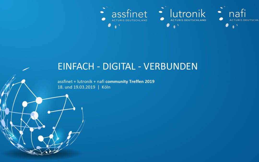 assfinet + lutronik + nafi community Treffen 2019