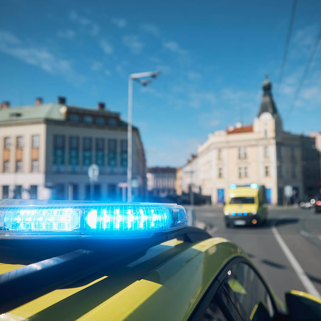 Einsatz- und Rettungsfahrzeuge